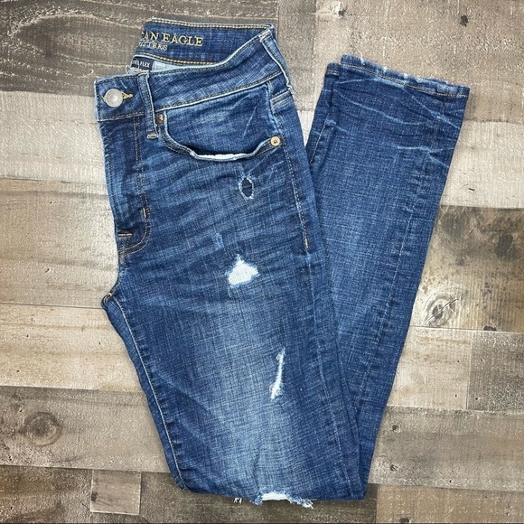 American Eagle Distressed Slim Jean size 28 x 30 - Picture 10 of 10